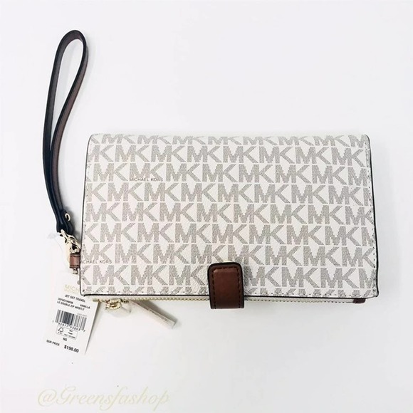 MIchael Kors Double Zip Wristlet Wallet - Picture 3 of 5